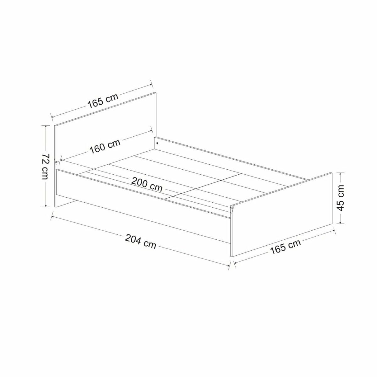 طقم غرفة نوم شبابية موديل Kale - Image 3