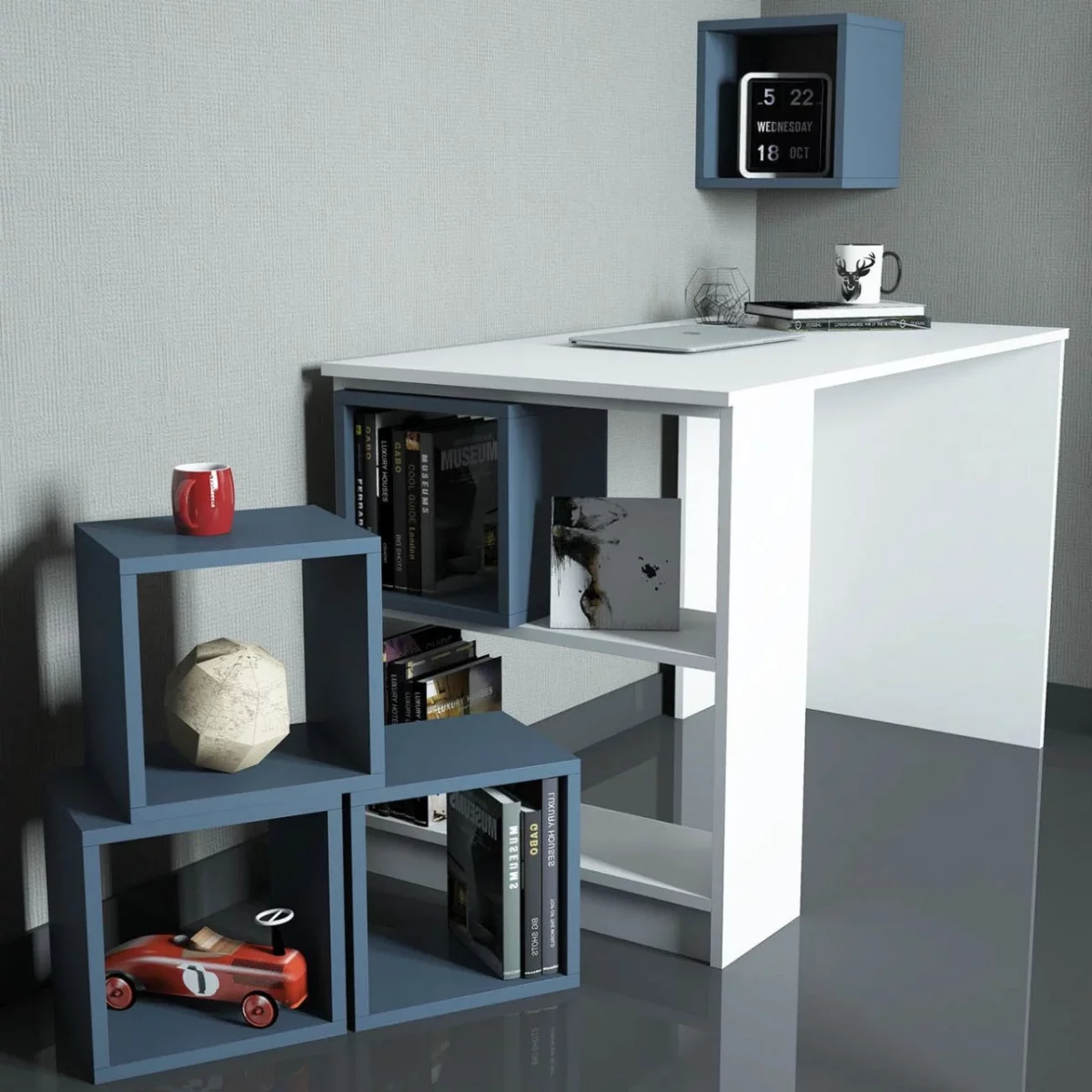 طاولة دراسة موديل Box - Image 2